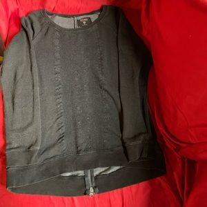 Ruff Hewn Faded Black crew neck sweatshirt